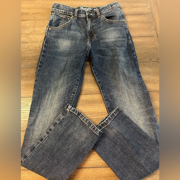 Wrangler Retro Slim Straight Jeans Size 14 Regular Gently Worn - Picture 2 of 5